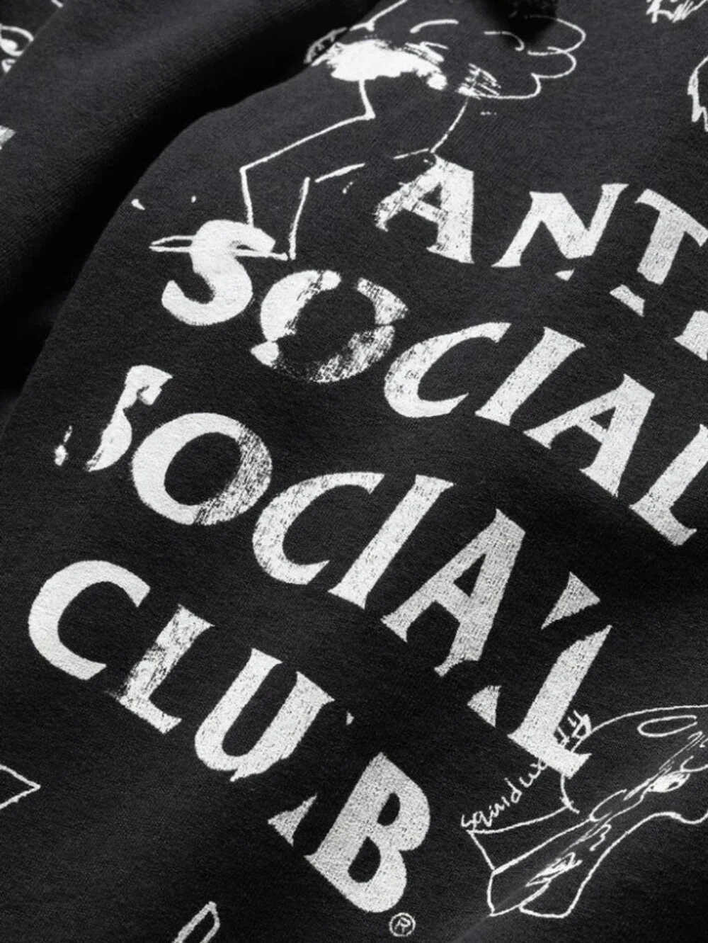 Anti Social Social Club machine wash